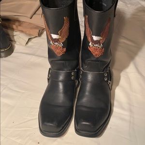 Men’s Harley Davidson motorcycle boots (genuine )